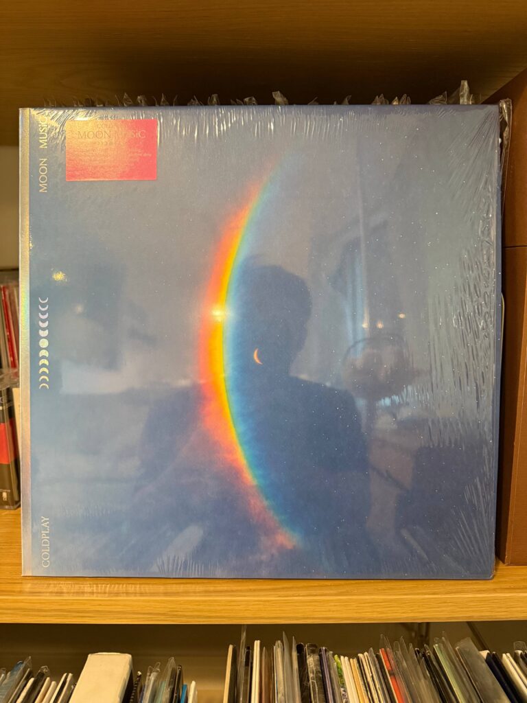 Coldplay new album Moon Music CD cover art