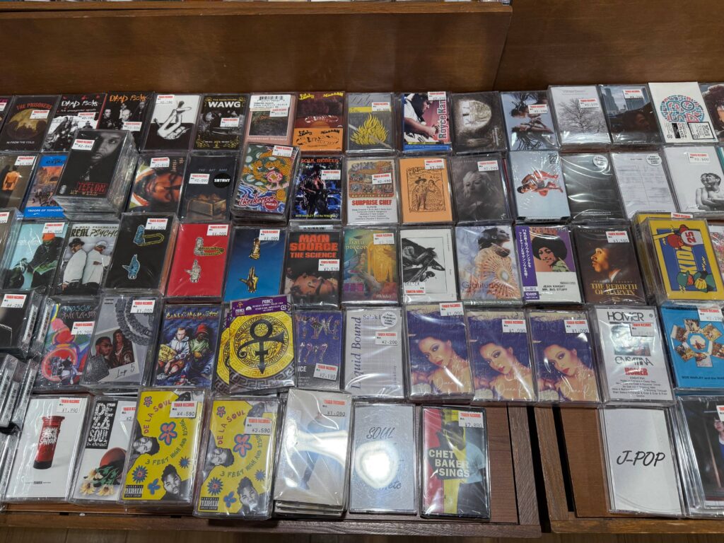 タワーレコード渋谷 カセットテープ JAZZ 新譜コーナー