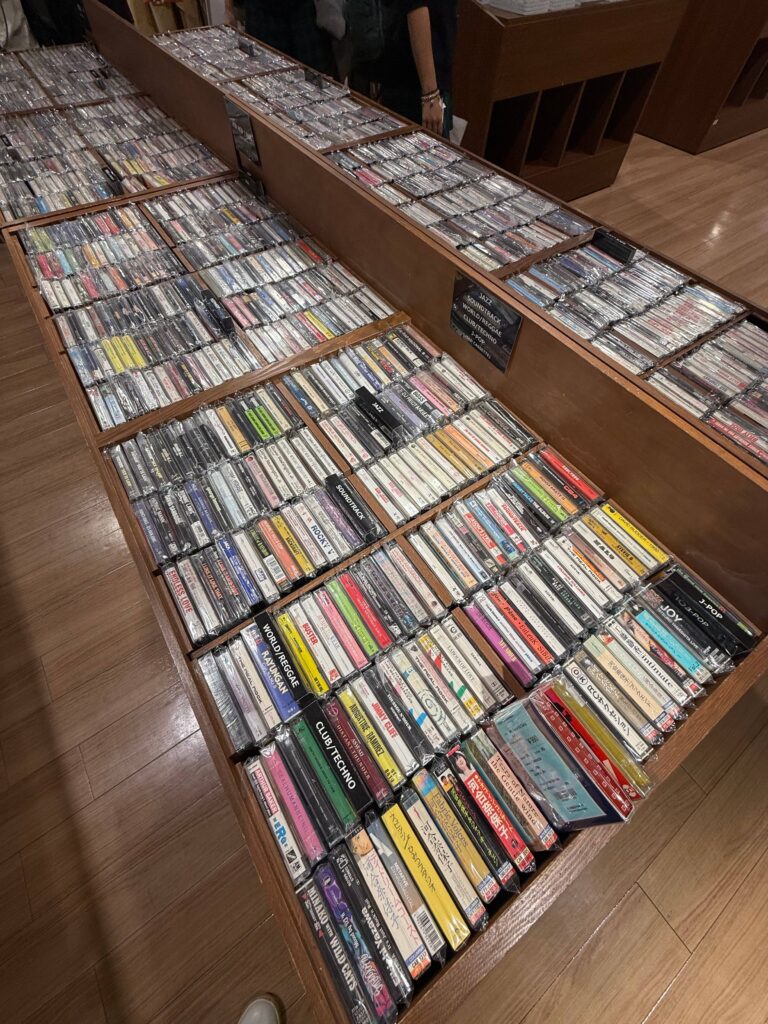 Tower Records Shibuya Used Cassette Tapes Alphabetical Order