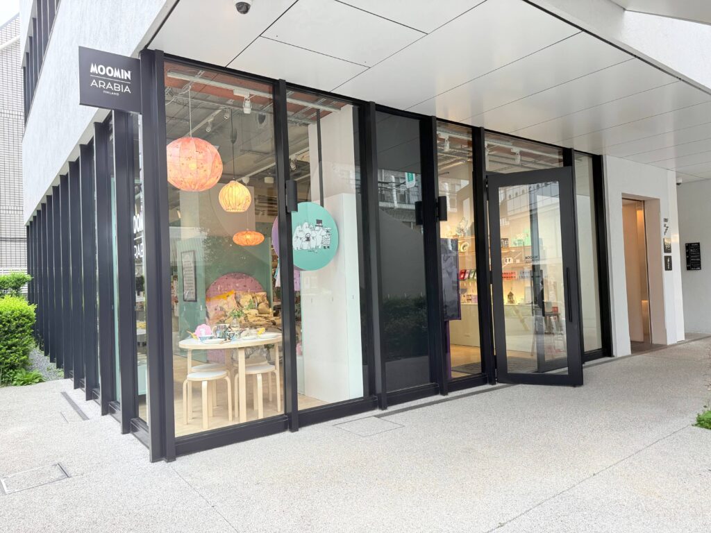 Exciting exterior of the MOOMIN ARABIA store
