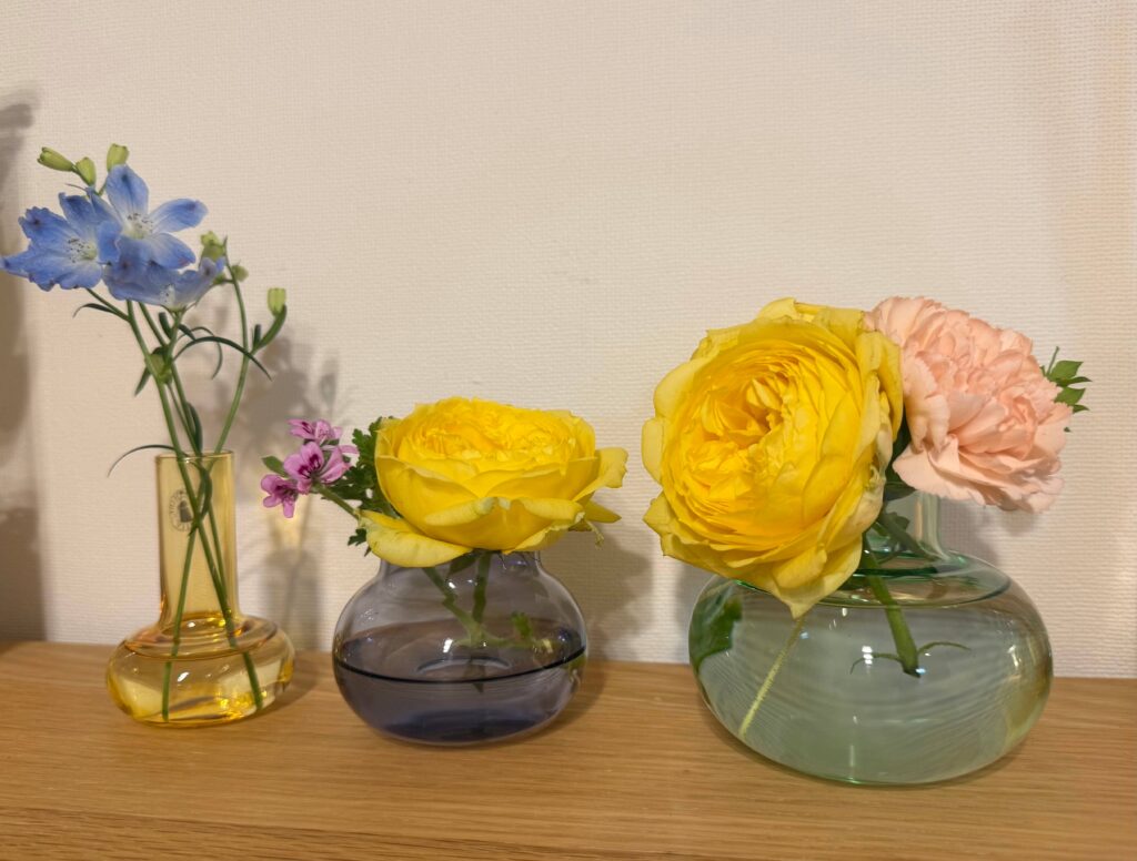 IKEA船橋で購入した花瓶3個セット
