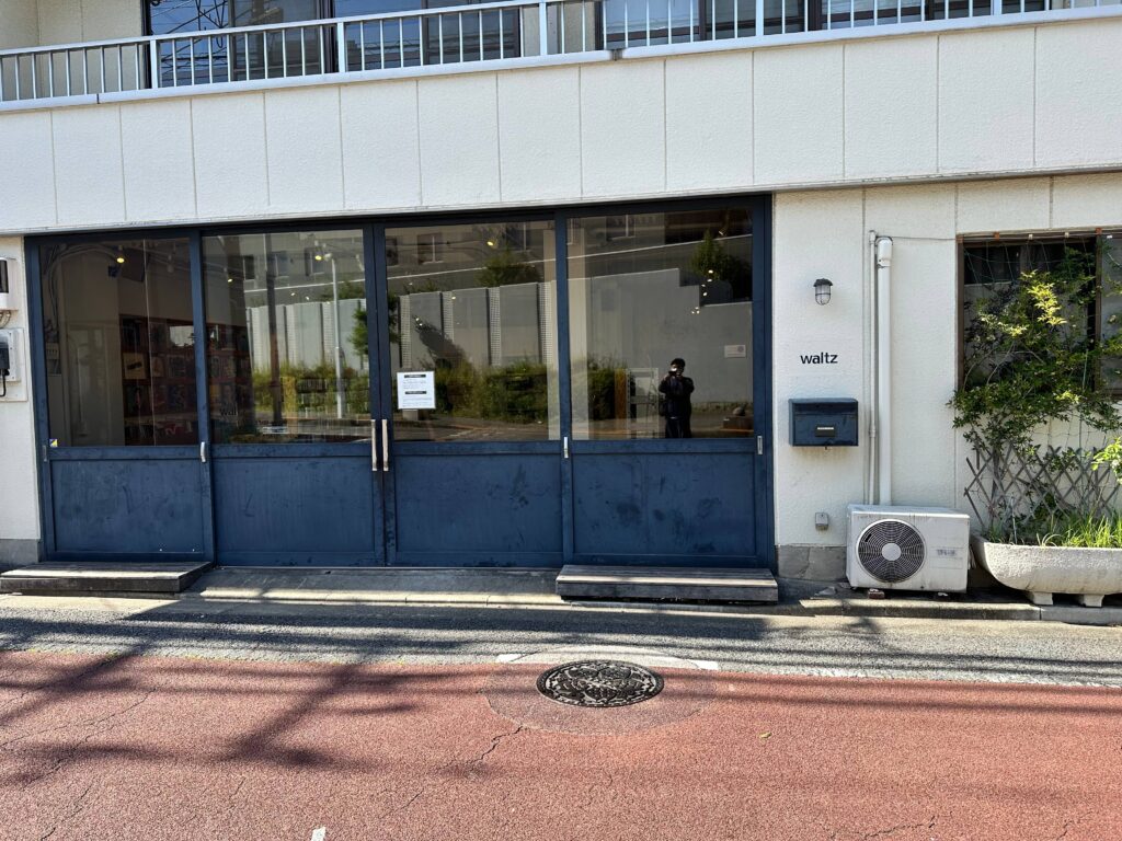 Nakameguro cassette tape specialty store Walts exterior - stylish shop
