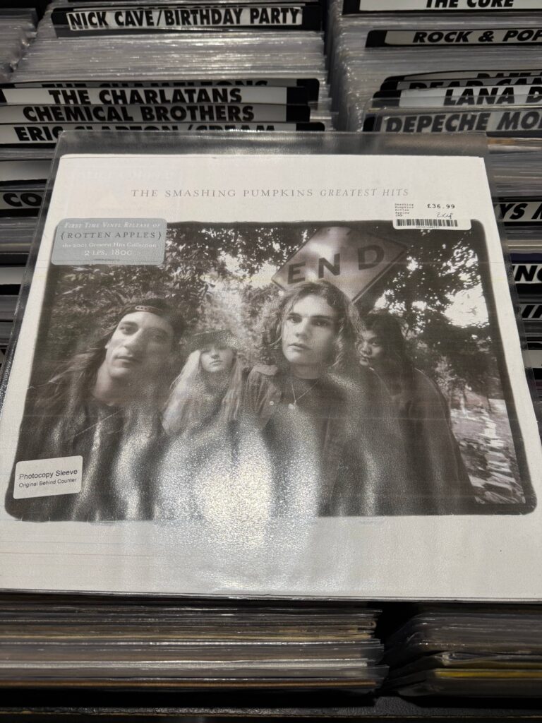 The Smashing Pumpkins greatest hits album, first vinyl pressing, 180g heavyweight vinyl
