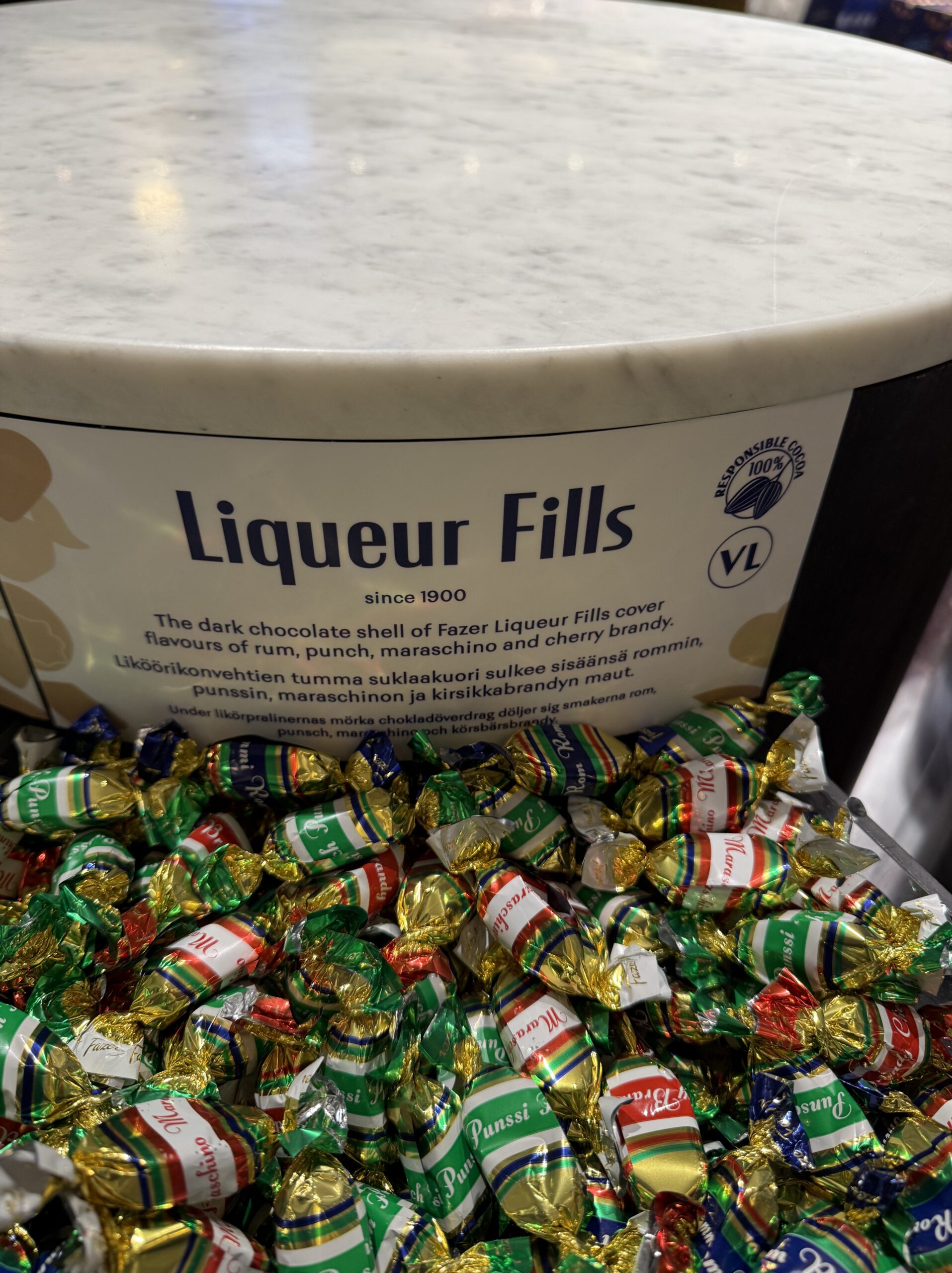 Liqueur Fills at the pick and mix