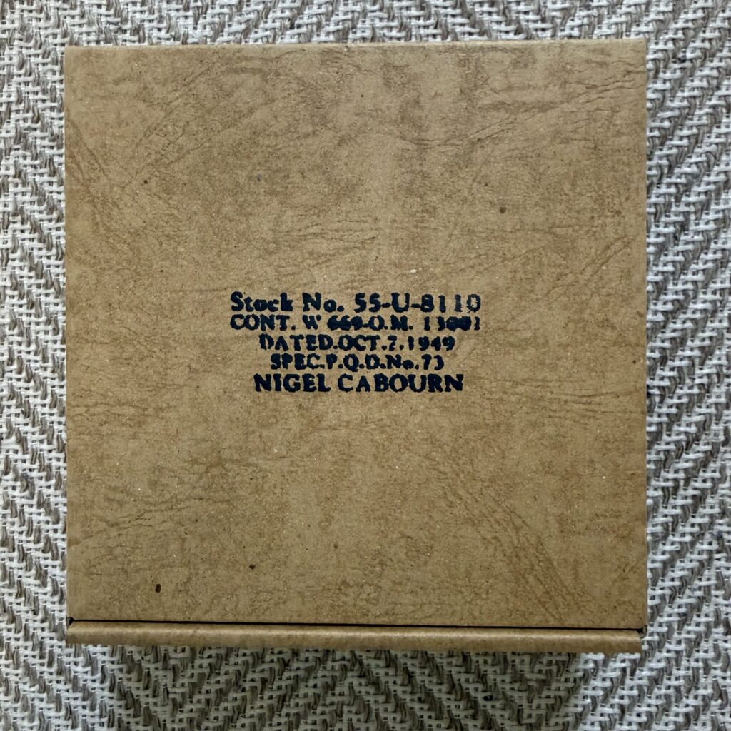 FRENCH ARMY BELTのパッケージ