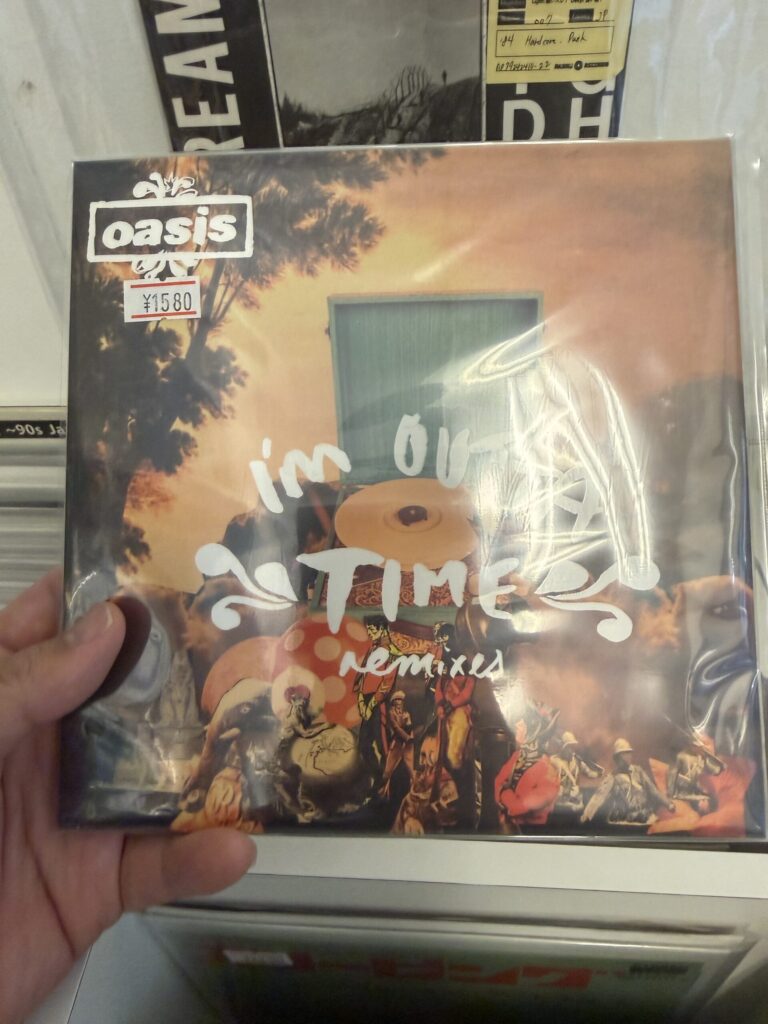 oasisの7インチ盤