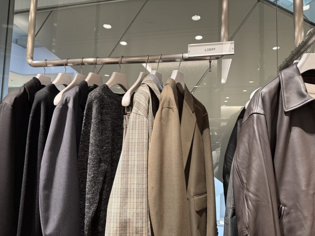 LOEFF dark toned autumn jackets and knits