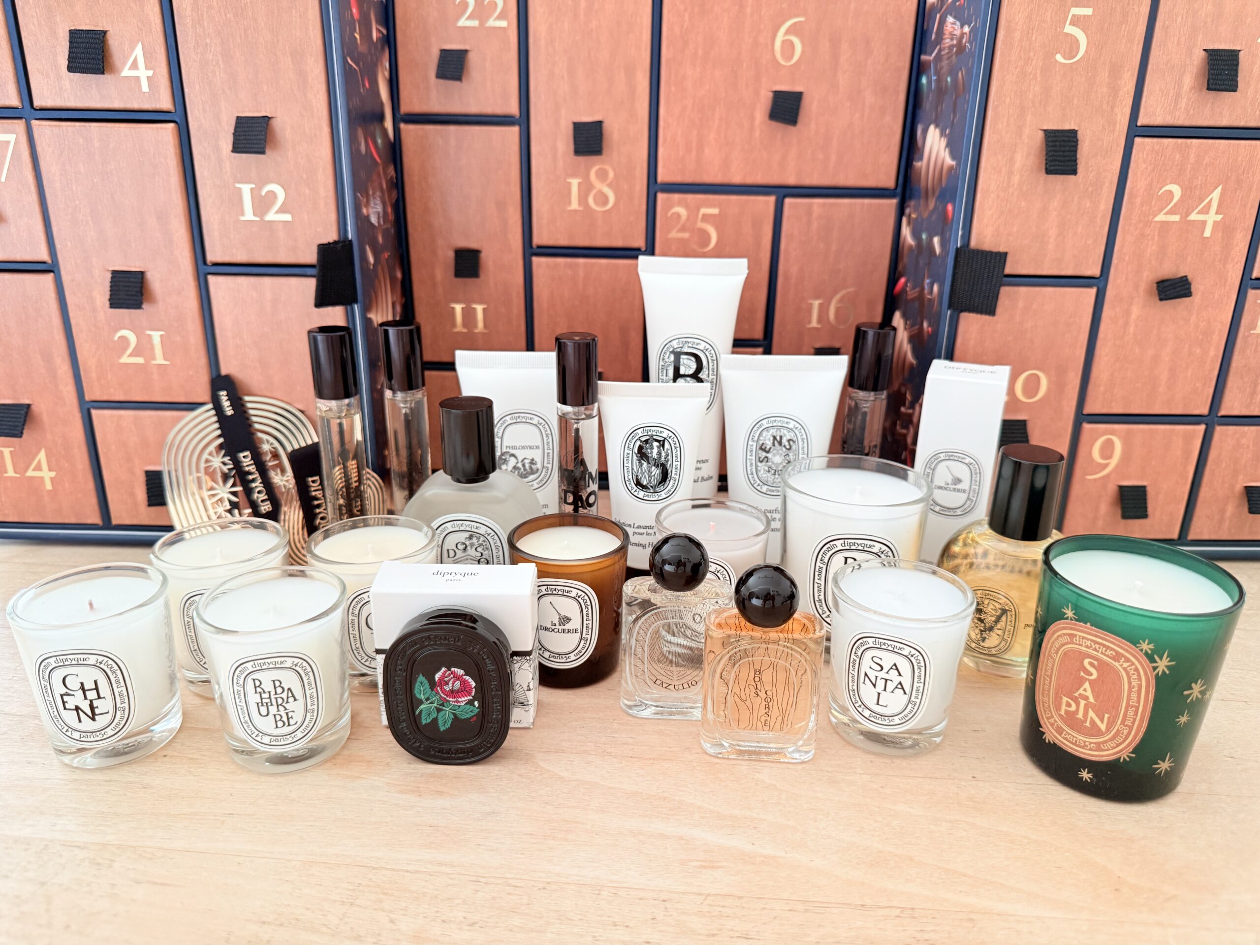 diptyque アドベントカレンダー2026 開封レビュー